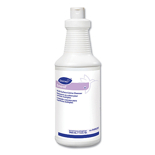 Diversey Emerel Multi-Surface Creme Cleanser, Fresh Scent, 32 oz Bottle, 12/Carton (94995295)