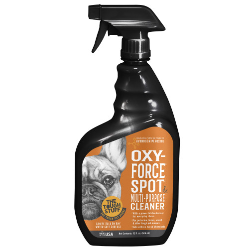 Tough Stuff Oxy-force Spot Remover & Cleaner, Citrus - 32 Oz Bottle (P32OXYRTU)