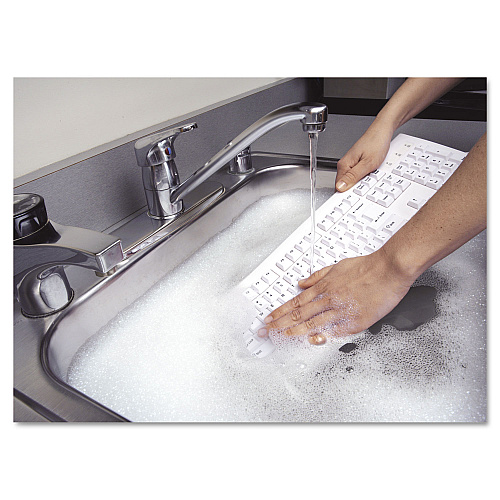 Kensington Washable Antimicrobial Keyboard Usb/ps2 (K64406US)