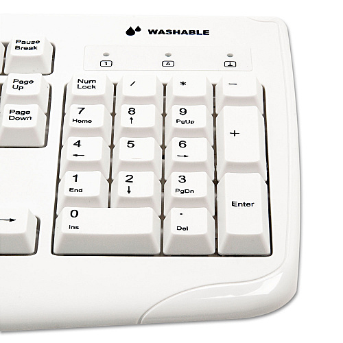 Kensington Washable Antimicrobial Keyboard Usb/ps2 (K64406US)