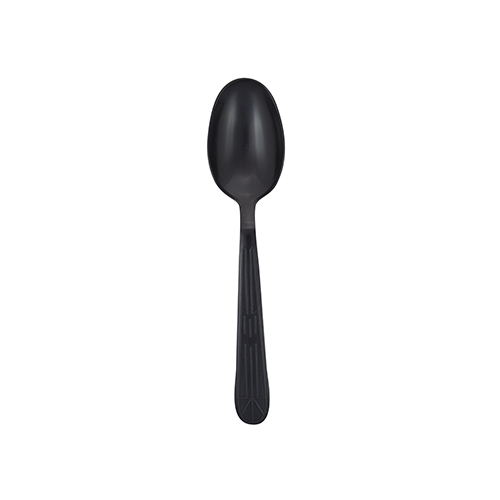 Safety Zone Teaspoon Heavyweight Polypro Ebony, Case Of 1000 (CPPHWTSBKE1)