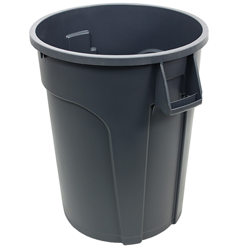Container 44 Gallon Plastic Gray, Case Of 4 (GC440103)