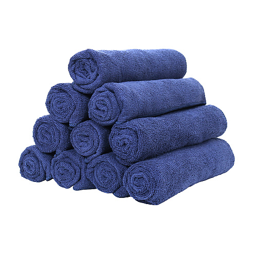 Microfiber Cloth 300 Gsm 16x27 Tri-fold Navy 12/bg, Pack Of 12 (MFC3001627NV)