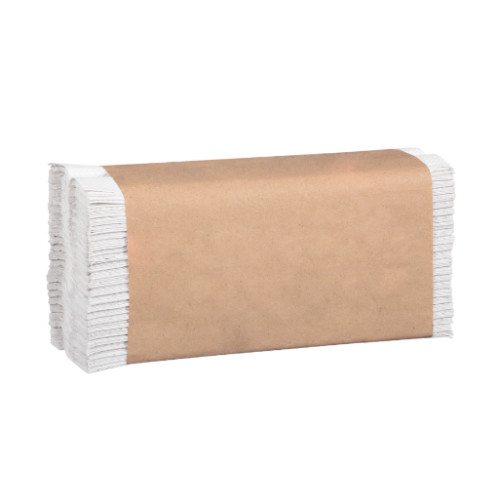Marcal C-fold Restroom Towel, White, 150/plk, 16 Pks/cs - Case Of 2400 (NP-P100B)