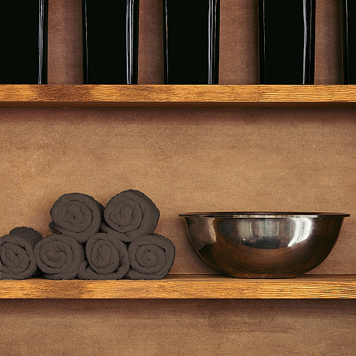Cotton Salon Towel 16x28 Brown - Case Of 144 (BB-1628-3BRN-CS)