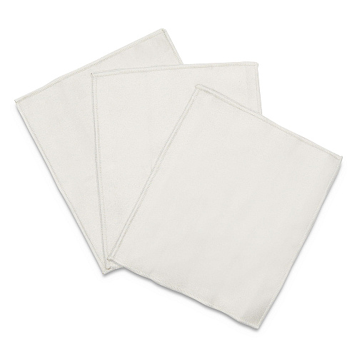 Innovera Microfiber Cleaning Cloths, 6 x 7, Unscented, Gray, 3/Pack (IVR51506)