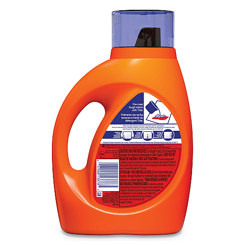 Tide&reg; Liquid Laundry Detergent, Original, 50-oz., 6 Bottles (13878CT)