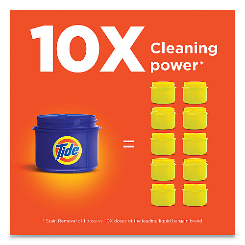 Tide&reg; HE Liquid Laundry Detergent, Original Scent, 80 oz., 4 Bottles (12110CT)