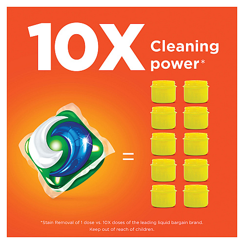 Tide&reg; Pods Laundry Detergent, Clean Breeze, 35 Pods, 4 Packs (93126CT)