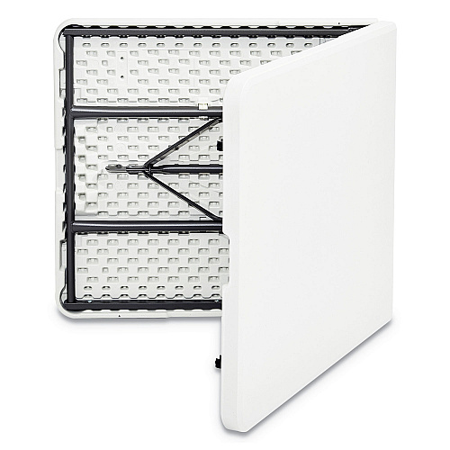 Iceberg IndestrucTable Classic Bi-Folding Table, Rectangular, 60" x 30" x 29", Platinum (65453)