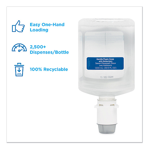 Georgia-Pacific enMotion Touchless Foam Soap Refill, Unscented, 1200 mL, 2/Carton (42714)