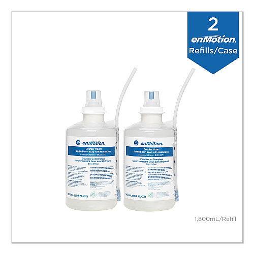 Georgia Pacific Professional GP enMotion Counter Mount Foam Soap Refill, Fragrance-Free, 1,800 mL, 2/Carton (42717)