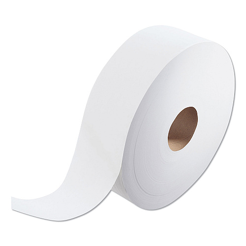 Scott Essential Extra Soft JRT, Septic Safe, 2-Ply, White, 3.55" x 750 ft, 12 Rolls/Carton (07304)