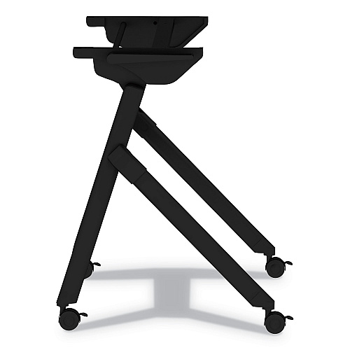 Alera Flip and Nest Table Base, 32.25w x 23.63d x 28.5h, Black (ALEVA7243BK)