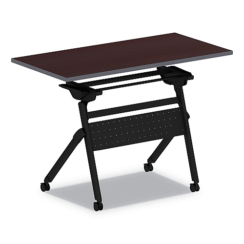 Alera Flip and Nest Table Base, 32.25w x 23.63d x 28.5h, Black (ALEVA7243BK)