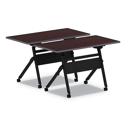 Alera Flip and Nest Table Base, 32.25w x 23.63d x 28.5h, Black (ALEVA7243BK)
