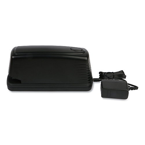 Universal Electric Stapler with Staple Channel Release Button, 20-Sheet Capacity, Black (UNV43122)