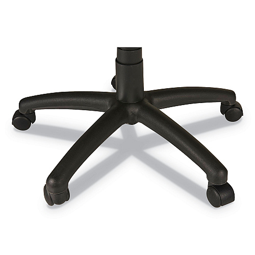 Alera Etros Series Mesh Mid-Back Petite Swivel/Tilt Chair, Supports Up to 275 lb, 17.71" to 21.65" Seat Height, Black (ALEET4017B)
