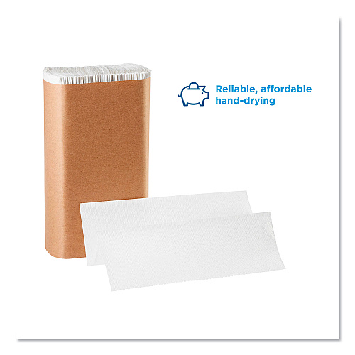 Pacific Blue&reg; Multifold Paper Towels, 1-Ply, White, 4000 Towels (24590)