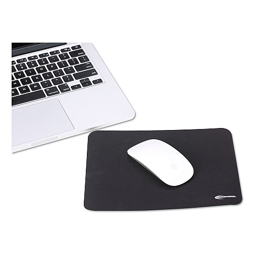 Innovera Mouse Pad, 9 x 7.5, Black (IVR52448)