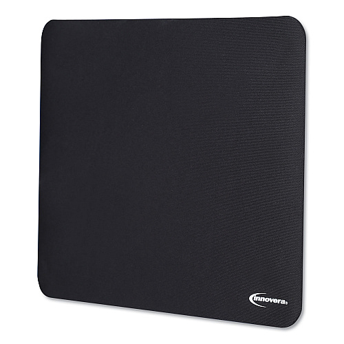 Innovera Mouse Pad, 9 x 7.5, Black (IVR52448)