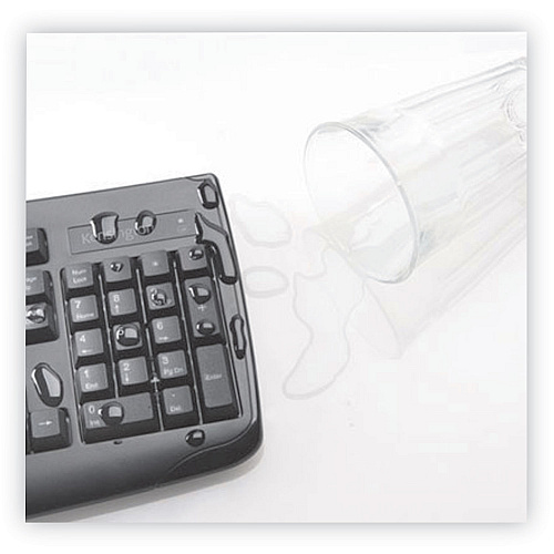 Kensington Keyboard for Life Wireless Desktop Set, 2.4 GHz Frequency/30 ft Wireless Range, Black (75231)