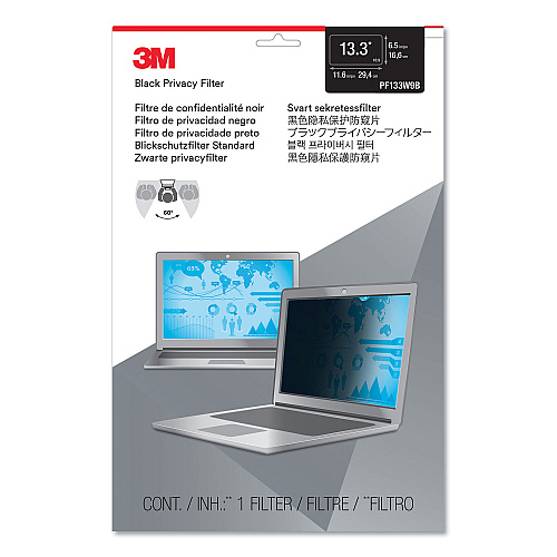 3M Privacy Filter for 13.3 Inch Widescreen Laptop - Thumbnail 4