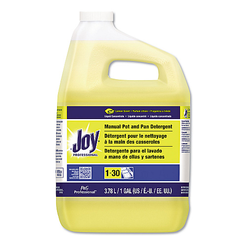 Joy Dishwashing Liquid, Lemon Scent, One Gallon Bottle, 4/Carton (57447CT)