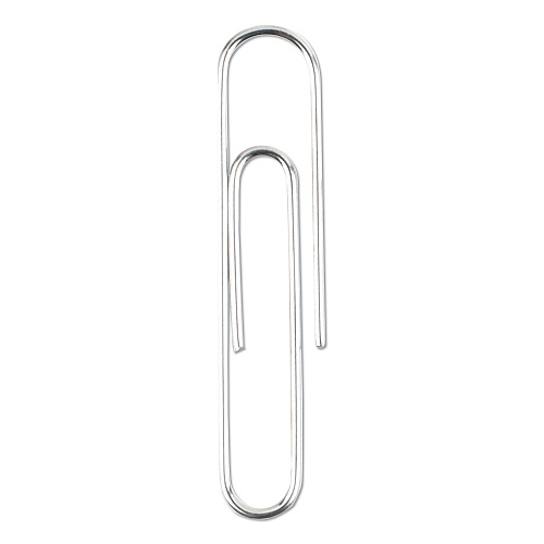 Acco&reg; Recycled Paper Clips, No. 1 Size, 100/Box, 10 Boxes/Pack (72365)