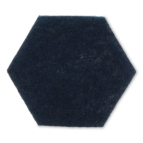 Scotch-Brite Low Scratch Scour Pad 2000HEX, 5.75" x 5", Blue, 15/Carton