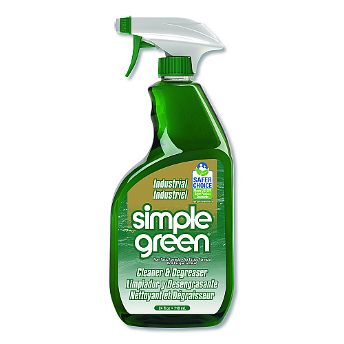 simple green Industrial Cleaner and Degreaser, Concentrated, 24 oz Spray Bottle, 12/Carton (13012CT)
