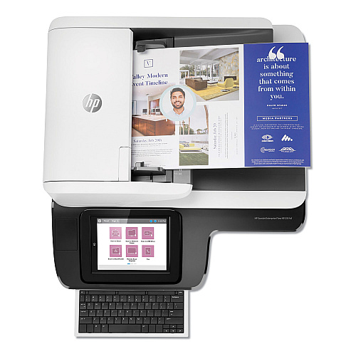 HP ScanJet Enterprise Flow N9120 fn2 Document Scanner, 600 dpi Optical Resolution, 200-Sheet Duplex Auto Document Feeder (L2763A)