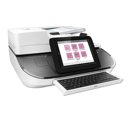 HP Digital Sender Flow 8500 fn2 Document Capture Workstation, 600 dpi Optical Resolution, 150-Sheet Duplex Auto Document Feeder (L2762A)