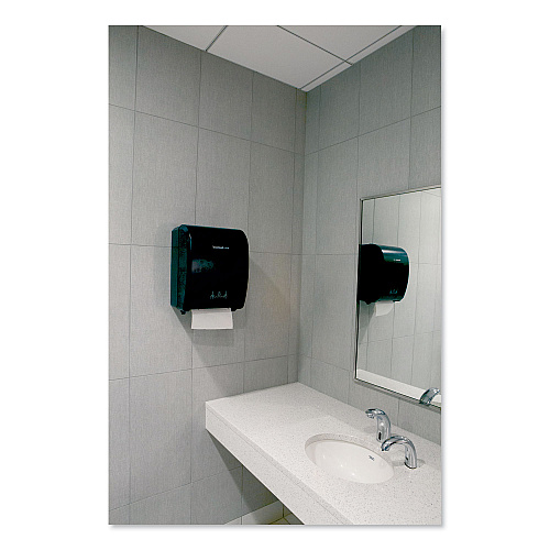 Boardwalk Xtra Mechanical Hands-Free Towel Dispenser, 12.31 x 9.31 x 15.94, Black (BWK29GREEN)