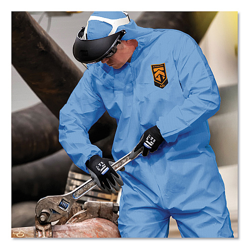 A20 Breathable Particle Protection Coveralls, 2x-large, Blue, 24/carton
