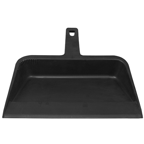 Dust Pan Plastic Black 12 Inch, Case Of 12 (700)