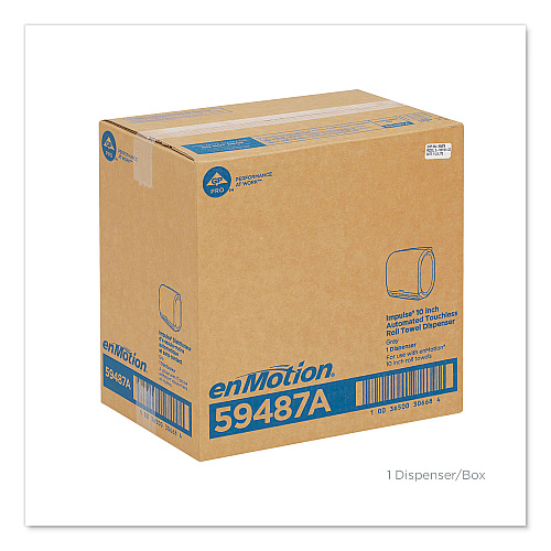 Georgia Pacific Professional enMotion Impulse 10 Automated Towel Dispenser, 9.25 x 14.6 x 14, Gray (59487A)