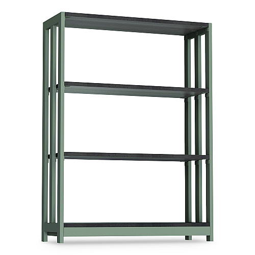 Linea Italia Trento Line Bookcase, Three-Shelf, 31.5w x 11.63d x 43.25h, Mocha (TR735MOC)