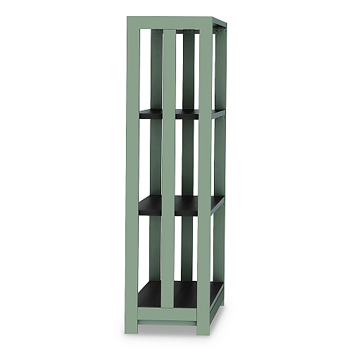 Linea Italia Trento Line Bookcase, Three-Shelf, 31.5w x 11.63d x 43.25h, Mocha (TR735MOC)