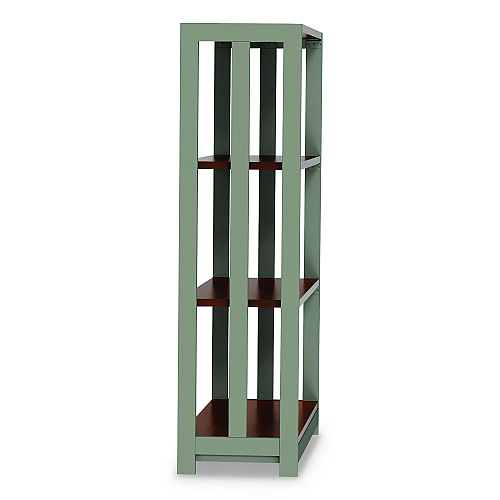Linea Italia Trento Line Bookcase, Three-Shelf, 31.5w x 11.5d x 43.25h, Cherry (TR735CH)