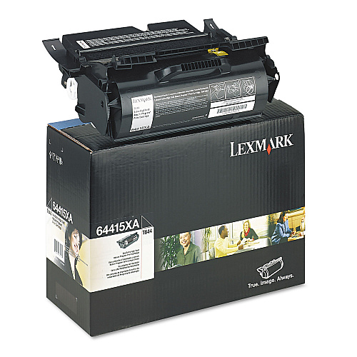 Lexmark 64415XA Return Program Extra High-Yield Toner, 32,000 Page-Yield, Black