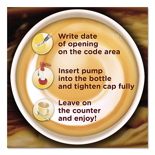 Coffee-mate Liquid Coffee Creamer, Pumpkin Spice, 1.5 L Pump Bottle, 2/Carton (31460CT)