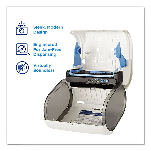 Georgia Pacific Professional enMotion Impulse 10 Automated Towel Dispenser, 9.25 x 14.6 x 14, White (59447A)