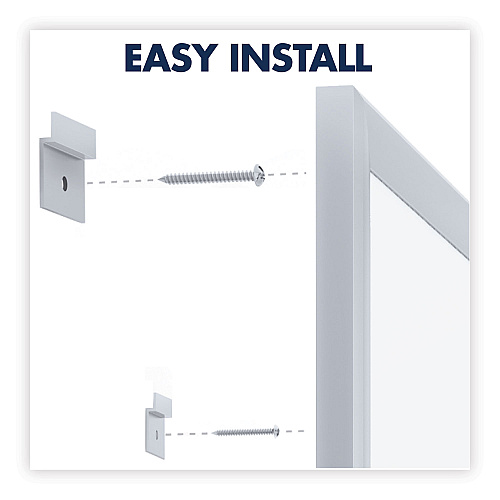 Quartet Classic Series Total Erase Dry Erase Boards, 36 x 24, White Surface, Silver Anodized Aluminum Frame (S533)