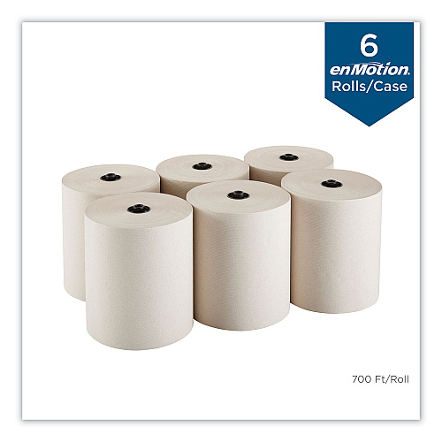 Georgia Pacific Professional EnMotion EPA Compliant Touchless Roll Towels, 8.25" x 700 ft, Brown, 6/Carton (89440)