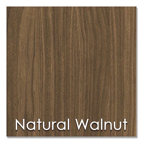 Linea Italia Kompass Flexible Home/Office Desk, 33" x 23.75" x 48", Natural Walnut (SH764NW)