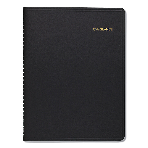 AT-A-GLANCE Monthly Planner, 11 x 9, Black Cover, 15-Month: Jan 2027 to Mar 2028 (7026005)