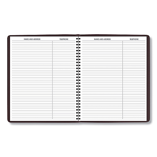 AT-A-GLANCE Monthly Planner, 11 x 9, Winestone Cover, 15-Month: Jan 2026 to Mar 2027 (7026050)