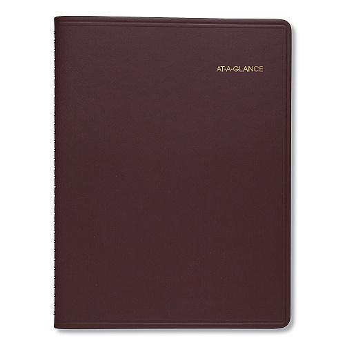 AT-A-GLANCE Monthly Planner, 11 x 9, Winestone Cover, 15-Month: Jan 2026 to Mar 2027 (7026050)