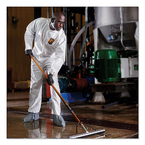 KleenGuard A45 Liquid/Particle Protection Surface Prep/Paint Coveralls, 2X-Large, White, 25/Carton (48975)